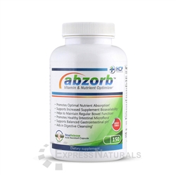 Abzorb vitamin and nutrient optimizer supplement bottle by HCP Formulas