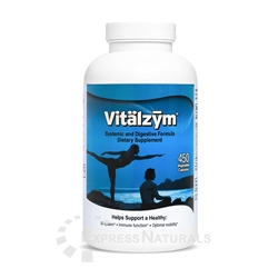 Vitalzym Original 450 Capsules systemic and digestive enzyme supplement bottle