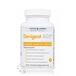 Devigest ADS 90 Capsules digestive enzyme supplement bottle by Arthur Andrew Medical